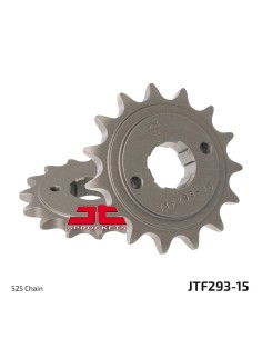 pinon de moto jt sprockets acero 15 dientes p 525 jtf293 15