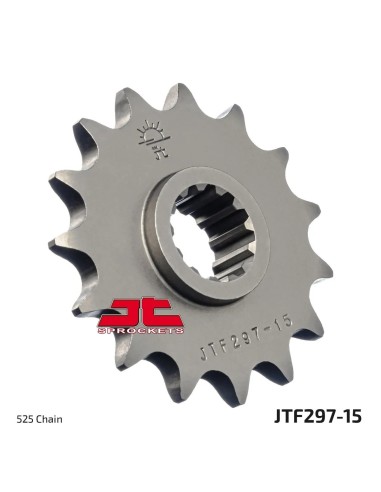 pinon moto jt sprockets acero 15 dientes jtf297 15