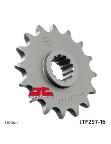 pinon moto jt sprockets acero 16 dientes jtf297 16
