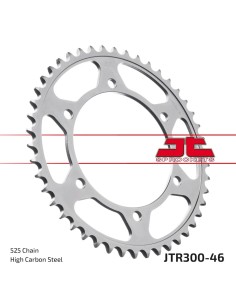 corona moto jt sprockets de acero de 46 dientes jtr300 46