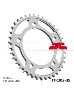 corona moto jt sprockets de acero de 39 dientes jtr302 39