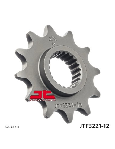 pinon moto jt sprockets acero 12 dientes jtf3221 12