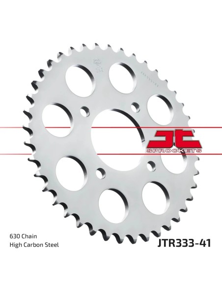 corona moto jt sprockets de acero de 41 dientes jtr333 41