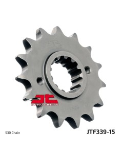 pinon de moto jt sprockets acero 15 dientes p 530 jtf339 15