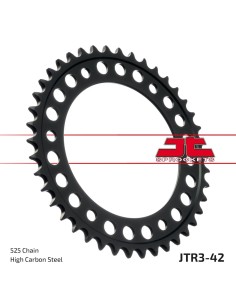 corona moto jt sprockets de acero de 42 dientes jtr3 42