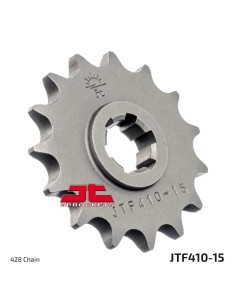 pinon de moto jt sprockets acero 15 dientes p 428 jtf410 15