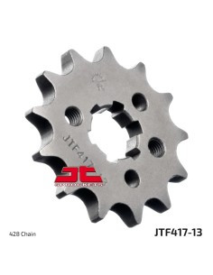 pinon de moto jt sprockets acero 13 dientes p 428 jtf417 13