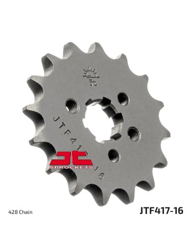 pinon moto jt sprockets acero 16 dientes jtf417 16