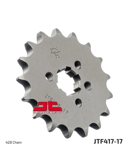 pinon moto jt sprockets acero 17 dientes jtf417 17