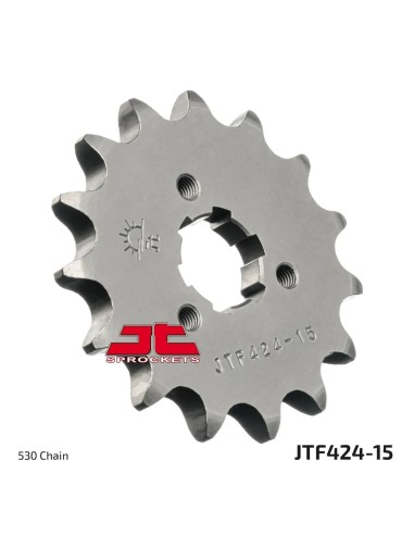 pinon moto jt sprockets acero 15 dientes jtf424 15