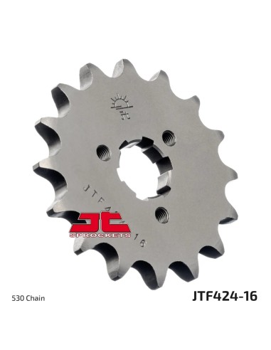 pinon moto jt sprockets acero 16 dientes jtf424 16