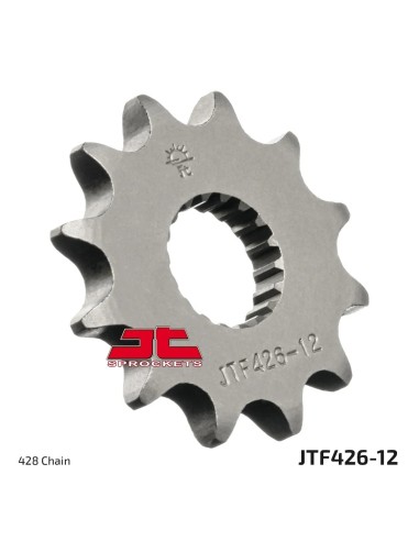 pinon moto jt sprockets acero 12 dientes jtf4261 12