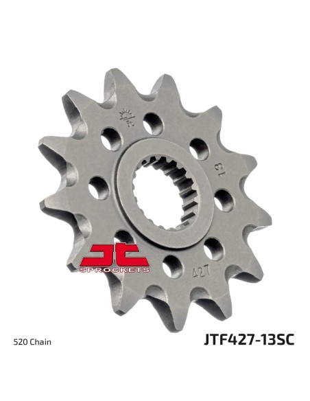 corona moto jt sprockets de acero de 13 dientes jtf427 13sc