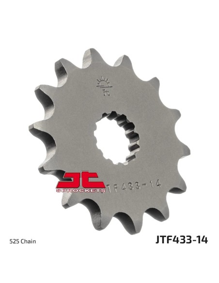 pinon moto jt sprockets acero 14 dientes jtf433 14