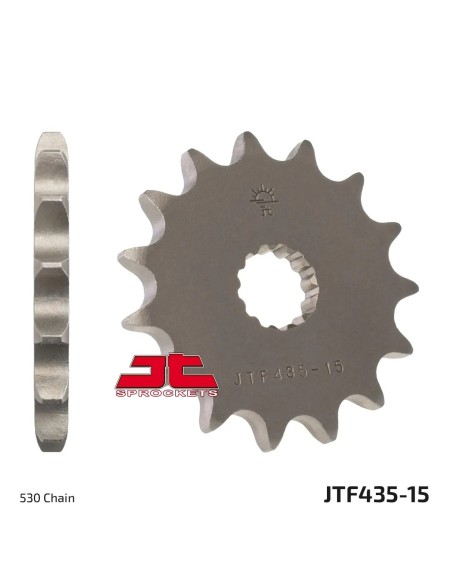 pinon moto jt sprockets acero 15 dientes jtf435 15