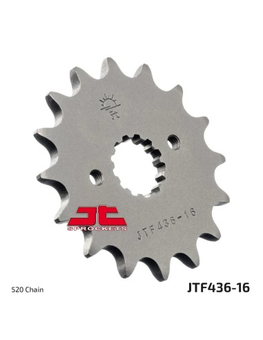 pinon moto jt sprockets acero 16 dientes jtf436 16