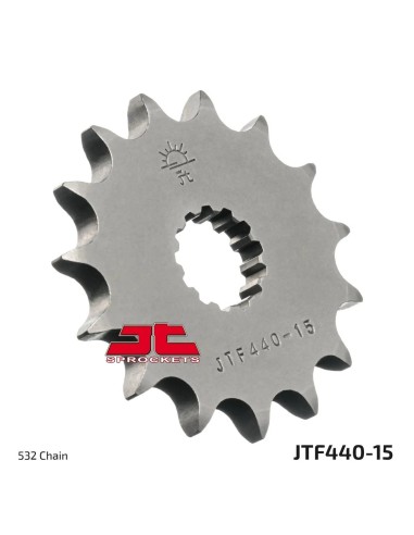 pinon moto jt sprockets acero 15 dientes jtf440 15