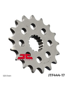 pinon de moto jt sprockets acero 17 dientes p 525 jtf444 17