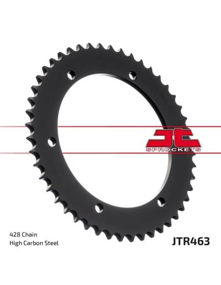 corona moto jt sprockets de acero de 49 dientes 46349jts