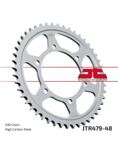 corona moto jt sprockets de acero de 48 dientes jtr479 48