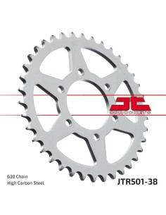 corona moto jt sprockets de acero de 38 dientes jtr501 38