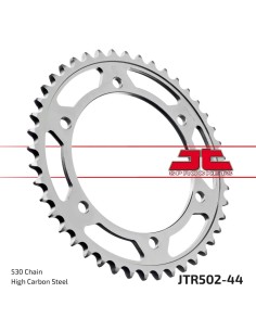 corona moto jt sprockets de acero de 44 dientes jtr502 44