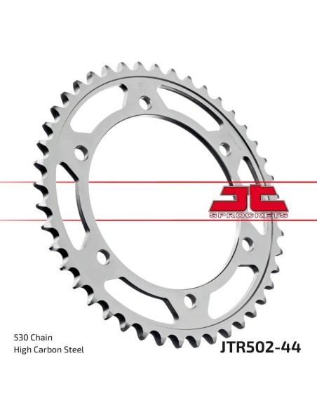corona moto jt sprockets de acero de 44 dientes jtr502 44