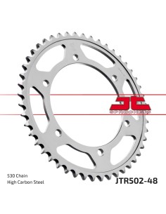 corona moto jt sprockets de acero de 48 dientes jtr502 48