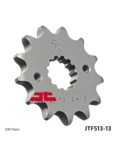 pinon de moto jt sprockets acero 13 dientes p 530 jtf513 13