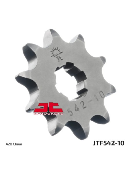 pinon moto jt sprockets acero 10 dientes jtf542 10