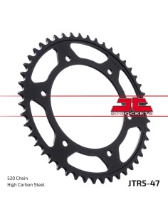 corona moto jt sprockets de acero de 47 dientes jtr5 47
