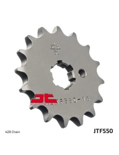 corona moto de acero jt sprockets jtf550
