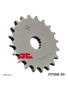 pinon de moto jt sprockets acero 20 dientes p 428 jtf558 20
