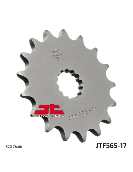 pinon moto jt sprockets acero 17 dientes jtf565 17