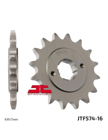 pinon moto jt sprockets acero 16 dientes jtf574 16
