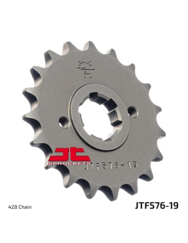 pinon moto jt sprockets acero 19 dientes jtf576 19