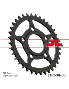 corona moto jt sprockets de acero de 36 dientes jtr604 36