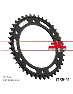 corona moto jt sprockets de acero de 41 dientes jtr6 41