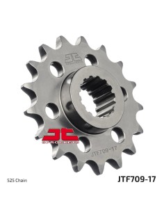 pinon de moto jt sprockets acero 17 dientes p 252 jtf709 17
