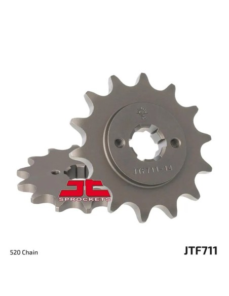 pinon de moto jt sprockets acero 11 dientes p 520 jtr711 11