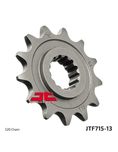 pinon moto jt sprockets acero 13 dientes jtf715 13