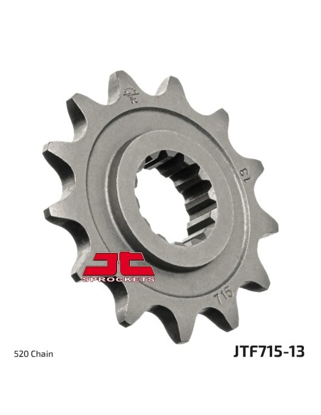 pinon moto jt sprockets acero 13 dientes jtf715 13