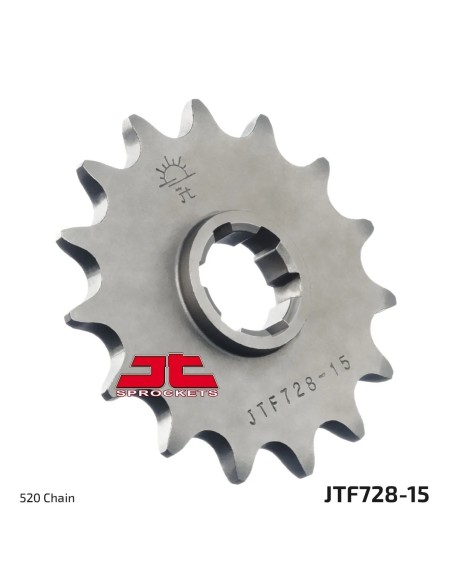 pinon moto jt sprockets acero 15 dientes jtf728 15