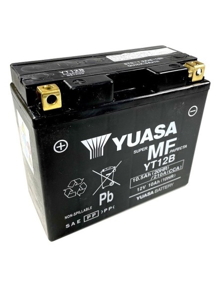 Batería Yuasa YT12B-WC Precargada