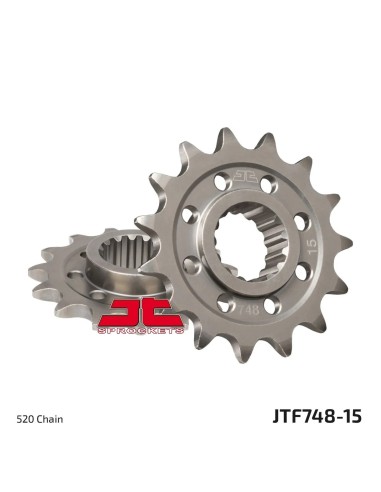 pinon moto jt sprockets acero 15 dientes jtf748 15