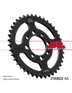 corona moto jt sprockets de acero de 41 dientes jtr802 41