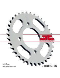 corona moto jt sprockets de acero de 36 dientes jtr810 36