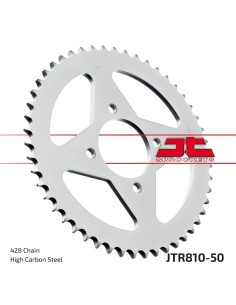 corona moto jt sprockets de acero de 50 dientes jtr810 50