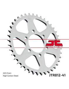 corona moto jt sprockets de acero de 41 dientes jtr812 41