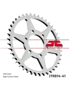 corona moto jt sprockets de acero de 41 dientes jtr814 41